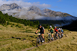 Spitzengruppe auf dem Weg zum Costainas